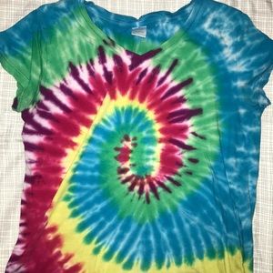 tie dye tee